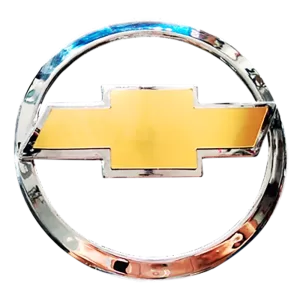 <br><strong>CHE153</strong><br/>LOGO DE CHEVROLET CORSA WIND CON DORADO