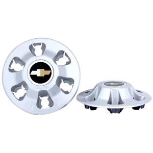 <br><strong>COP152</strong><br/>MEDIA COPA RIN DE CHEVROLET RODEO GRIS LOGO REPUJADO