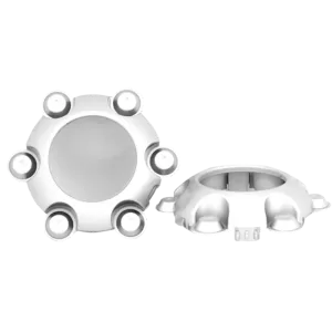 <br><strong>COP016</strong><br/>MEDIA COPA RIN DE CHEVROLET LUV D-MAX RUEDA LIBRE GRIS