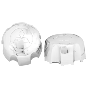 <br><strong>COP027</strong><br/>MEDIA COPA RIN DE MITSUBISHI MONTERO CROMADA