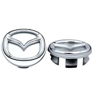 <br><strong>COP049G</strong><br/>COPA RIN DE MAZDA 3 MODELO VIEJO GRIS LOGO CROMADO