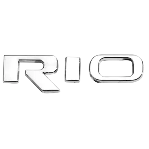 <br><strong>KIA008</strong><br/>RIO LETRA SUELTA ULTIMOS MODELOS