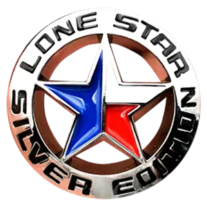 <br><strong>UNI090</strong><br/>ESTRELLA LONE STAR SILVER EDITION GRANDE