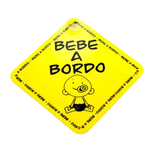 <br><strong>UNI097</strong><br/>BEBE A BORDO CON CHUPA