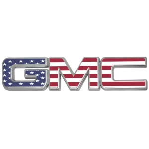 <br><strong>CHE099U</strong><br/>GMC GRANDE BANDERA ESTADOS UNIDOS CROMADO UNIVERSAL