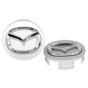 <br><strong>COP050G</strong><br/>COPA RIN DE MAZDA 3 MODELO NUEVO GRIS LOGO CROMADO