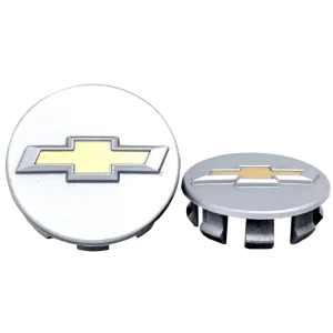 <br><strong>COP100G</strong><br/>COPA RIN DE CHEVROLET SPARK GT GRANDE GRIS LOGO DORADO