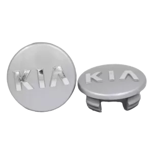 <br><strong>COP139G</strong><br/>COPA RIN KIA GRANDE GRIS/NEGRA LETRA CROMADA