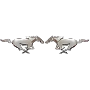 <br><strong>FOR011</strong><br/>CABALLO MUSTANG BANDERA MINI X 2