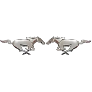 <br><strong>FOR012</strong><br/>CABALLO MUSTANG BANDERA MEDIANO X 2