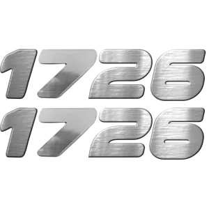 <br><strong>HIN028</strong><br/>1726 DE HINO LETRA SUELTA X2