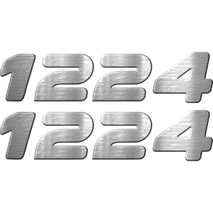 <br><strong>HIN021</strong><br/>1224 DE HINO LETRA SUELTA X2