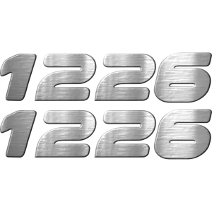 <br><strong>HIN022</strong><br/>1226 DE HINO LETRA SUELTA X2