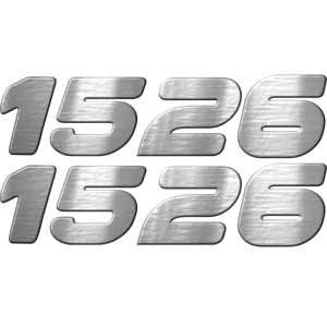 <br><strong>HIN025</strong><br/>1526 DE HINO LETRA SUELTA X2