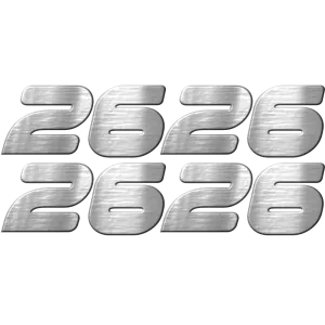 <br><strong>HIN031</strong><br/>2626 DE HINO LETRA SUELTA X2