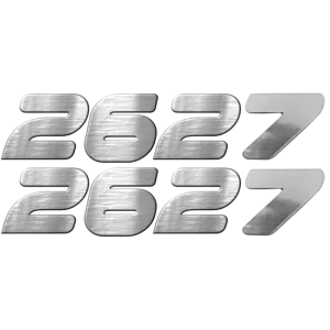 <br><strong>HIN032</strong><br/>2627 DE HINO LETRA SUELTA X2