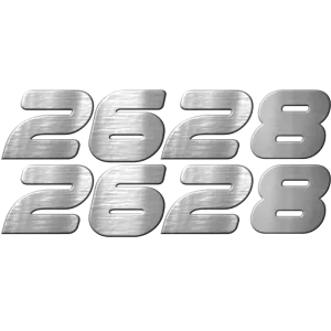 <br><strong>HIN033</strong><br/>2628 DE HINO LETRA SUELTA X2