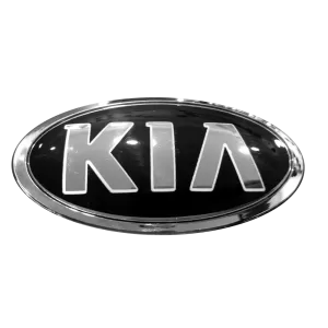 <br><strong>KIA014</strong><br/>LOGO DE KIA PICANTO/RIO MODELOS NUEVOS CROMADO PERSIANA
