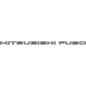 <br><strong>MIT019</strong><br/>MITSUBISHI FUSO GRANDE LETRA SUELTA