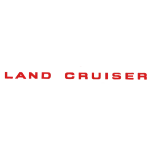 <br><strong>TOY081R</strong><br/>LAND CRUISER GRANDE LETRA SUELTA